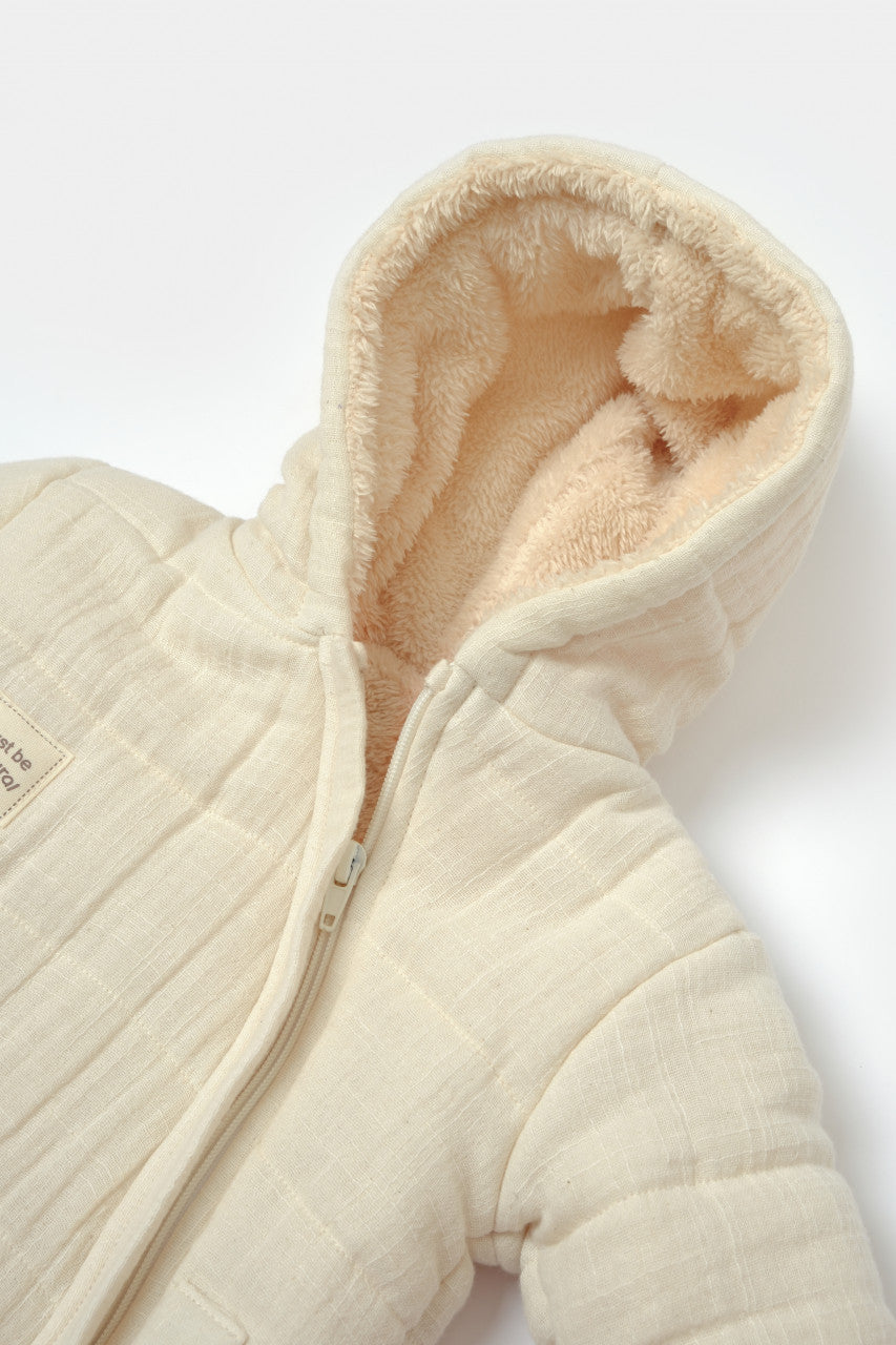 Salopeta de iarna pentru bebelusi, Winter muselin, , BabyCosy